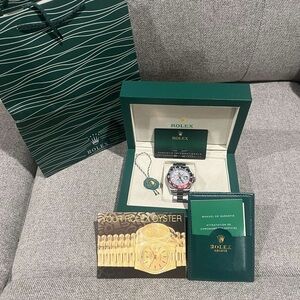 Rolex Datejust Oyster red and black